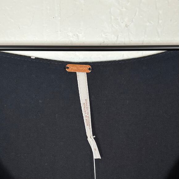 Free People Morning Light Floral Long Sleeve Mini Dress Romantic NWT Size 4 - Picture 7 of 8